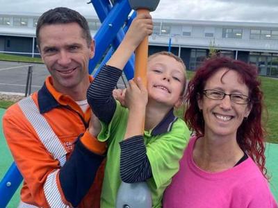 Scream team!!! Jumping for Camp Quality!!!