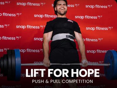 Lift for Hope - Snap Fitness McCarthy Group 2026