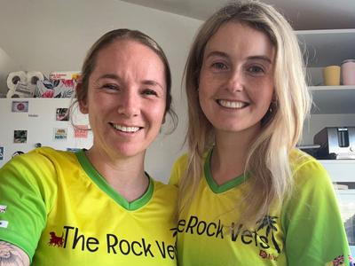 Laura and Becky are running a Marathon for the Rock Vets!