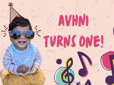 Our wish for the people in Gaza on Avhni's birthday