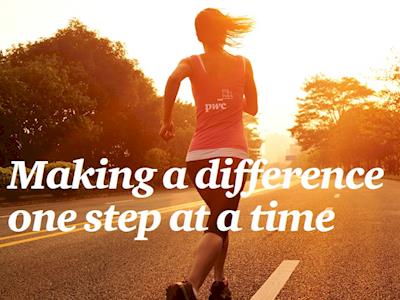 PwC Foundation charity relay (Wgtn FA)