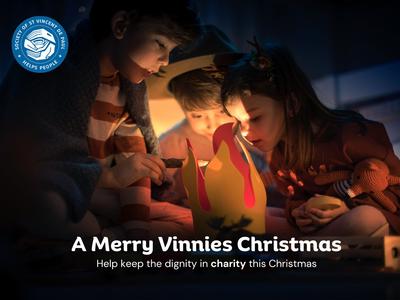 A Merry Vinnies Christmas Welfare Toy Shop
