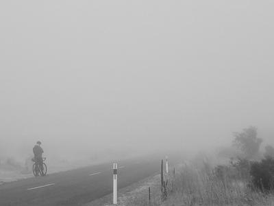 I'll bike as far as you pay me too ($1=1km)