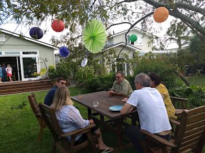 Gin + Salmon Garden Party