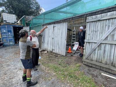 Pare = doorway gardian sign for Ngauteringaringa Community Nursery