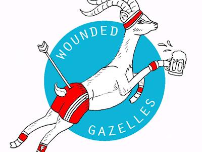 Wounded Gazelles Running for OuterSpaces