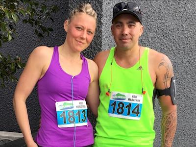 Jess and Reuben's Half Marathon for The Rescue Helicopter