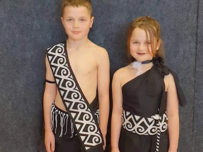 George and Ella's dash of the dale