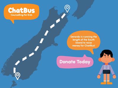 Support Gerardo on his run to help fund free counselling for children