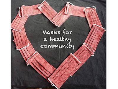 Masks for a healthy community.
