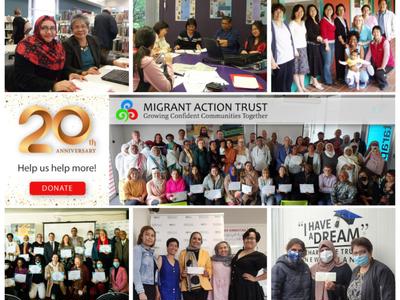 Migrant Action Trust's 20th Anniversary: Help us fund 20 more FREE programmes for Migrants and Former Refugees