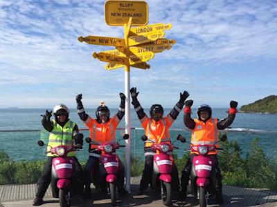 Super Scooter Southern Alps Charity Ride