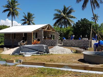 Help us build a school classroom in Vanuatu by sponsoring a concrete block. 2,000 blocks at $3 each available.