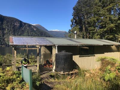 Supper Cove Hut renovation