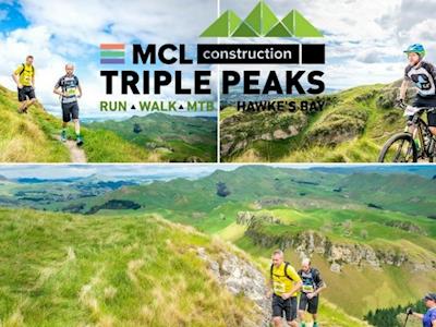 TRIPLE PEAKS 2021 - fundraising for Te Mata Park