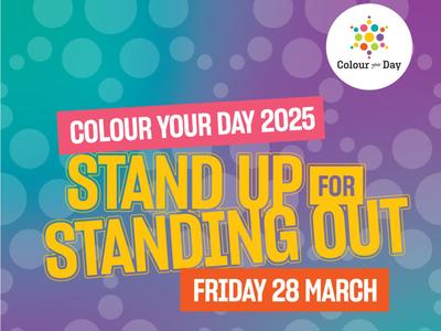 Colour Your Day - Stand Up for Standing Out