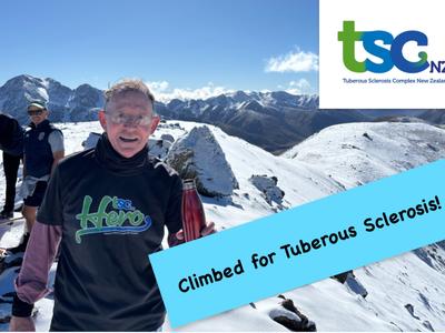 Support Tom in his Climb for Tuberous Sclerosis Complex