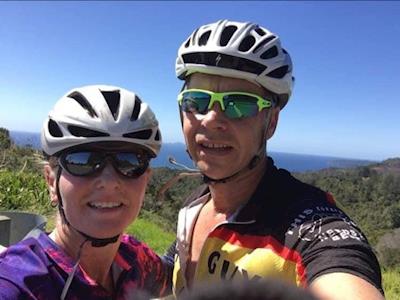 Denys and Craig's TONZ Ride for NET Cancer