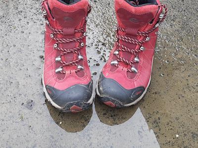 ONE FOOT AFTER THE OTHER