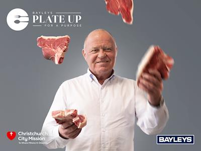 Bayleys Plate up for a Purpose - Pete Whalan