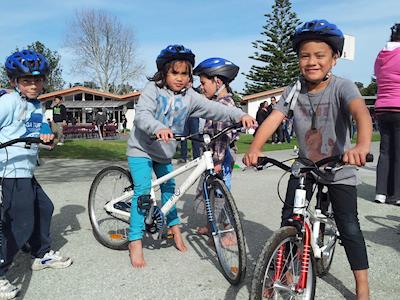 Bikes in Schools, helping kids learn to ride bikes