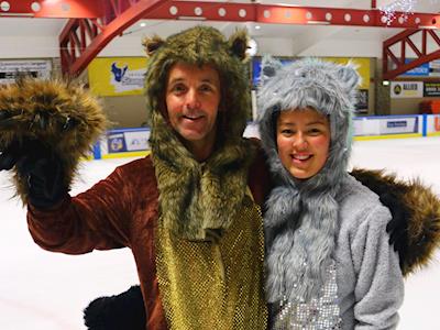 Marsha and Andrew sponsored by Southern Lakes ITM and Queenstown Ice Areana