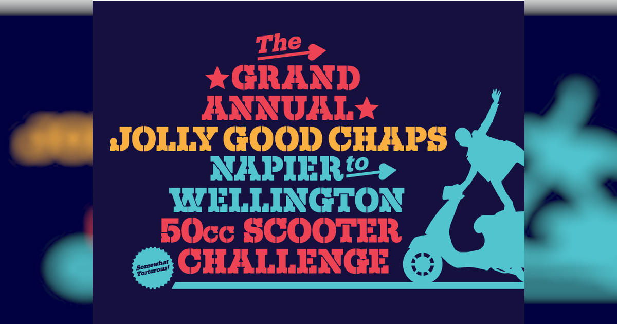Napier Scooter Challenge 2023 Riding for Hawkes Bay Givealittle