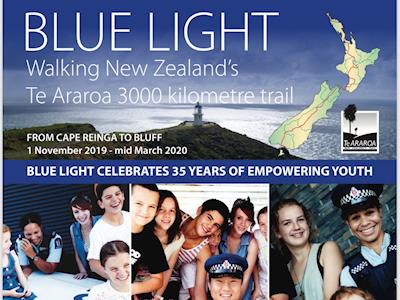 Walking Te Araroa for Blue Light