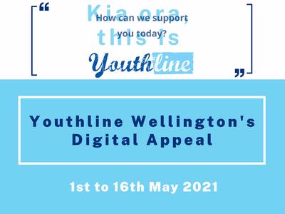 Youthline Wellington's Digital Appeal 2021