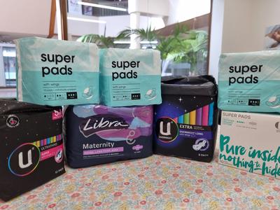 Period products for parents (Dunedin)