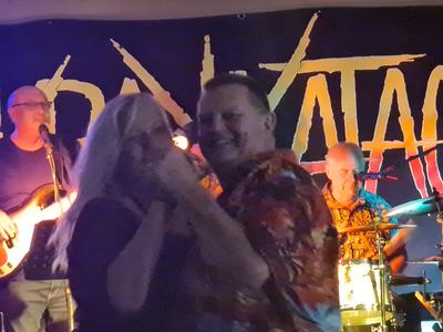 Mrs Peacock shaves her hair