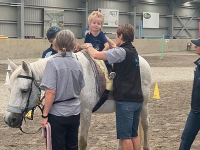 Help Blayde keep the magic alive at Riding for disabled.