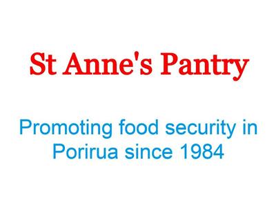 A Porirua Food Bank since 1984