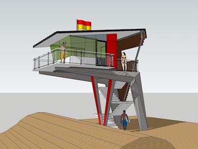 New Surf Lifesaving Tower. Help to build a new tower at Waimarama Beach and keep our community safe