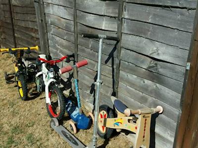 Storage sheds for Dwell families