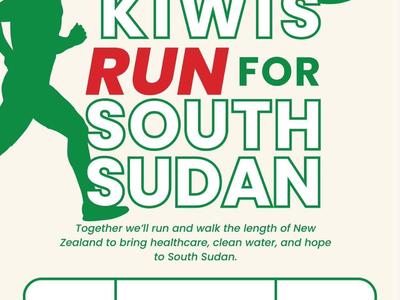 Help me as I run for South Sudan (I need all the help I can get!)