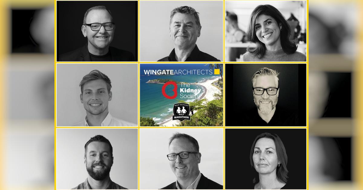 Wingate Architects Mount Maunganui Marathon for The Kidney Society