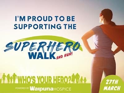 Waipuna Hospice Superhero Walk/Run 2021