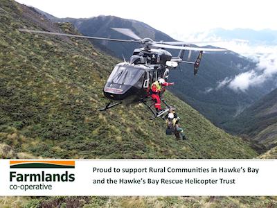 Farmlands Appeal for the Hawke's Bay Rescue Helicopter