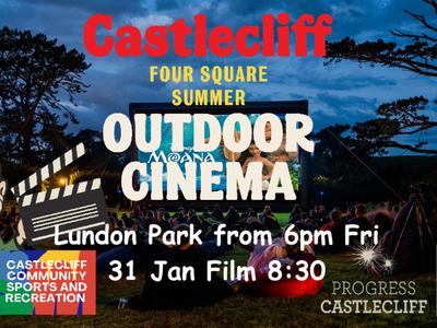 Give towards a free community open air cinema event in Lundon Park, Castlecliff Friday 31st January (and more events like it!)