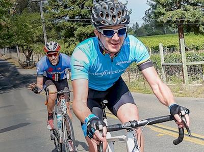Salesforce Lake Taupo Cycle Challenge for NZ Cancer Society