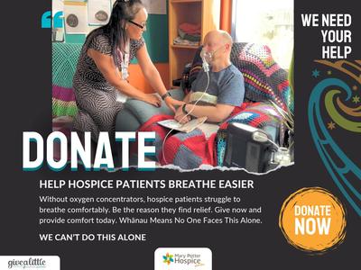 Urgent Hospice fundraiser - Help Secure Oxygen Concentrators