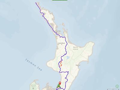 North Island bike adventure