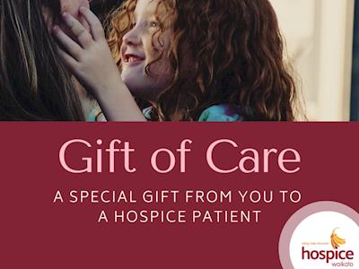 Give a very special Christmas to a person living with a terminal illness