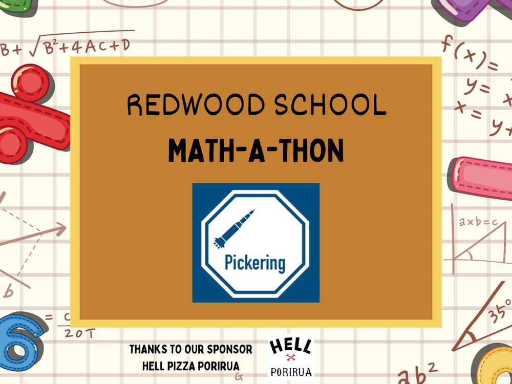 Team Pickering Redwood School Math-a-thon 2025 - Givealittle