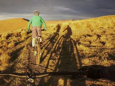 Riley and Stefan are riding their bikes to raise funds for Joyya