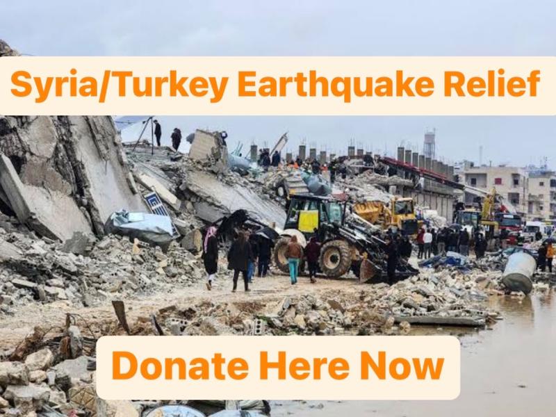 Syria/Turkey Earthquake Relief Questions Givealittle