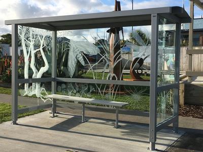 Repair our bus stop!