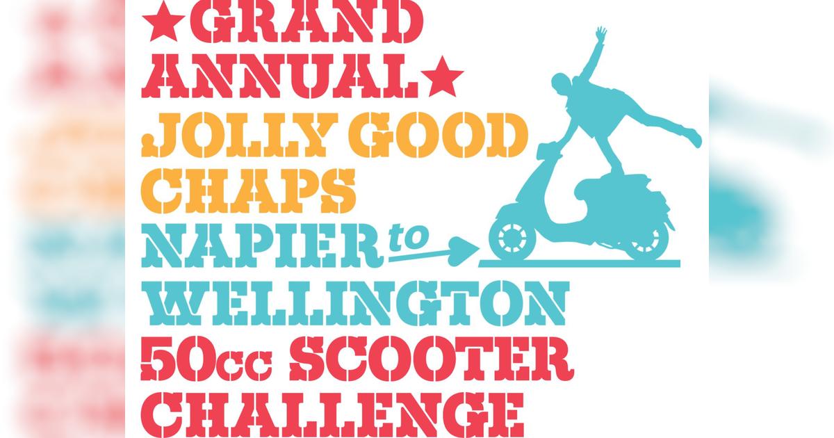 Shane's Napier Scooter Challenge 2023 Givealittle
