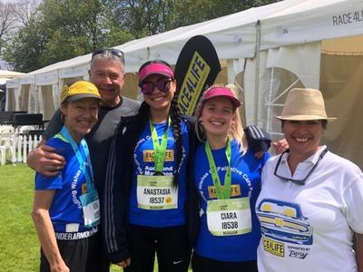 Viv running for Race4Life!